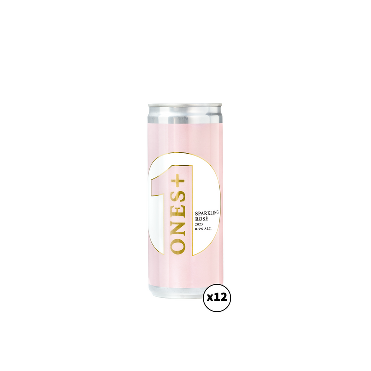 Sparkling Rose 12 cans: ONES Non-Alcoholic Wine