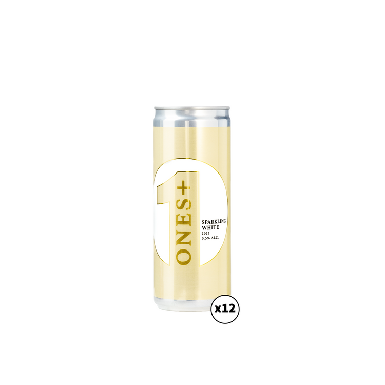 Sparkling White 12 cans: ONES Non-Alcoholic Wine