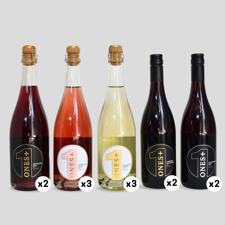 Variety 12 pack: ONES Non-Alcoholic Wine!