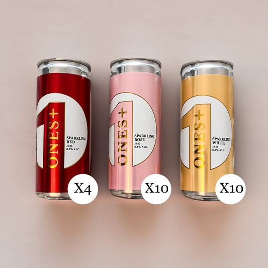 Mix Pack 24 Cans: ONES Non-Alcoholic Wine