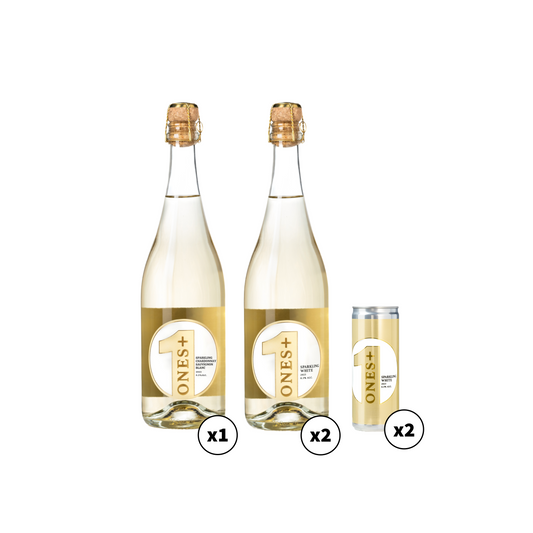 Pack Blanc Mixte : Vin sans alcool ONES