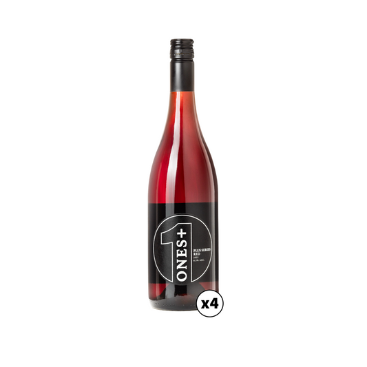 PLUS Red 4 pack: ONES Non-Alcoholic Wine