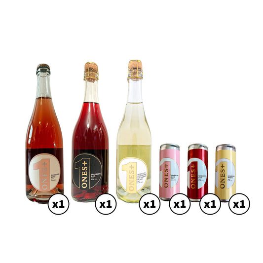 Mini pack d'octobre sobre : vin sans alcool ONES